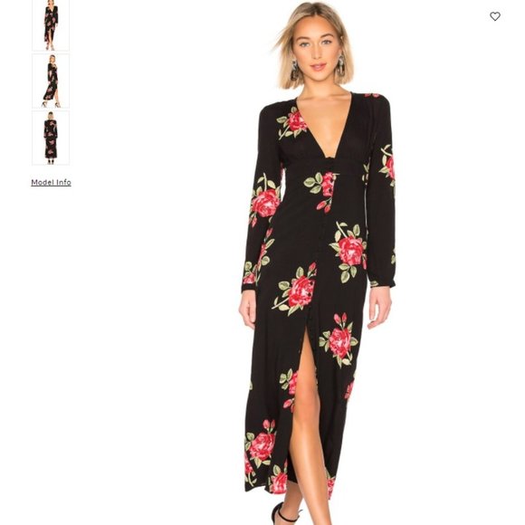 Amuse Society Dresses & Skirts - AMUSE SOCIETY All Buttoned Up Dress in Black, NWT! XS!